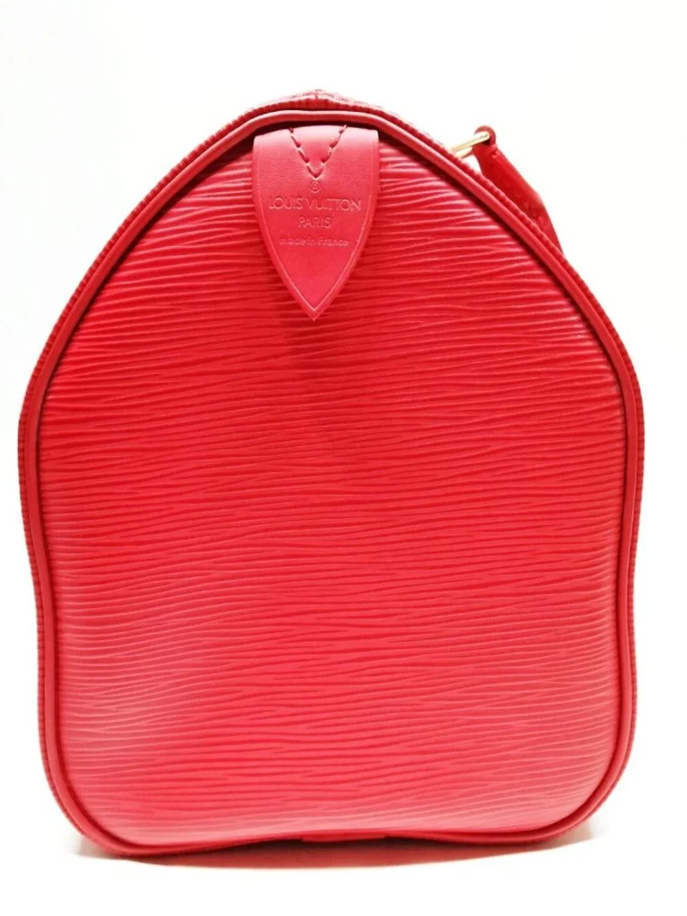 Authentic Louis Vuitton Speedy 25 Red Epi Leather Hand Bag - Picture 7 of 16